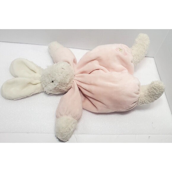 Bunnies By the Bay Blossom Bunny 11" Lovey – Pink Sweet Bun Carrots Collection - Picture 6 of 12